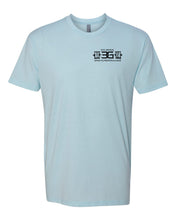 TeamEvilGSP "MAN" Tshirt / Ice Blue / Rear Image