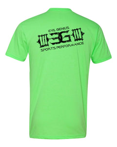 TeamEvilGSP "Classic Logo" Tshirt / Neon Green