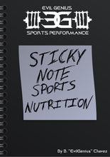 Sticky Note Sports Nutrition