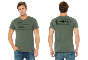 TeamEvilGSP "Dictionary Logo" Tshirt / Green