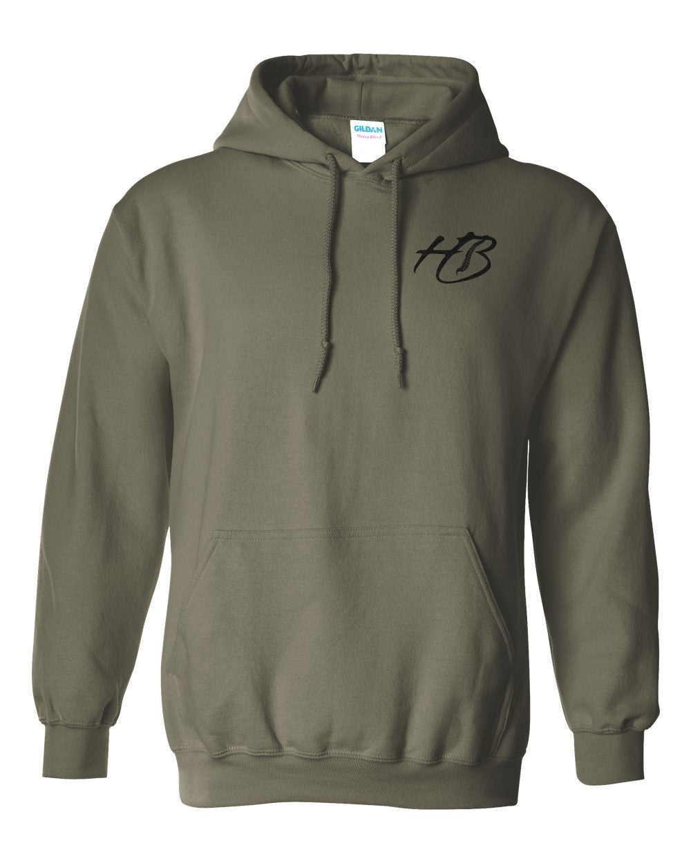 Hollywood Built Hoodie / Army Green