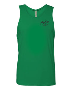 Hollywood Built Muscle Tank / Green