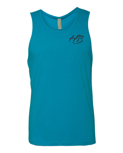 Hollywood Built Muscle Tank / Turquoise
