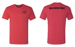 Hollywood Built Tshirt / Red