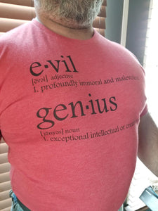 TeamEvilGSP "Dictionary Logo" Tshirt / Red