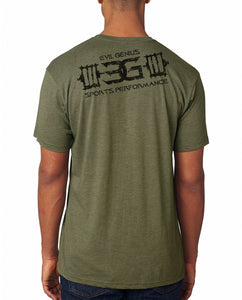 TeamEvilGSP "Classic Logo" Tshirt / Green